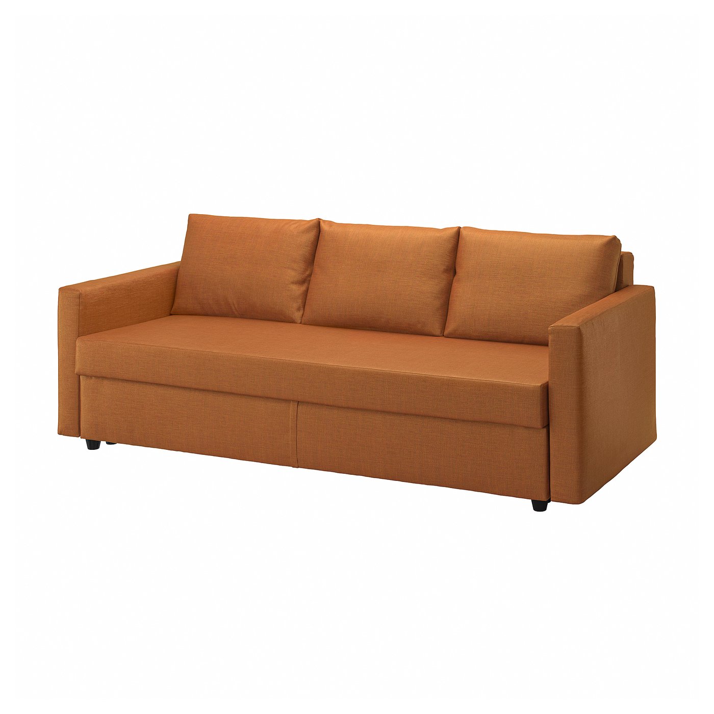 IKEA FRIHETEN 3-seat sofa-bed (Faringe brown-orange)