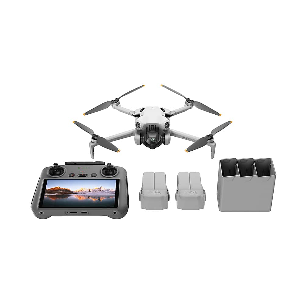 DJI Mini 4 Pro Fly More Combo (Geek Squad Certified Refurbished)