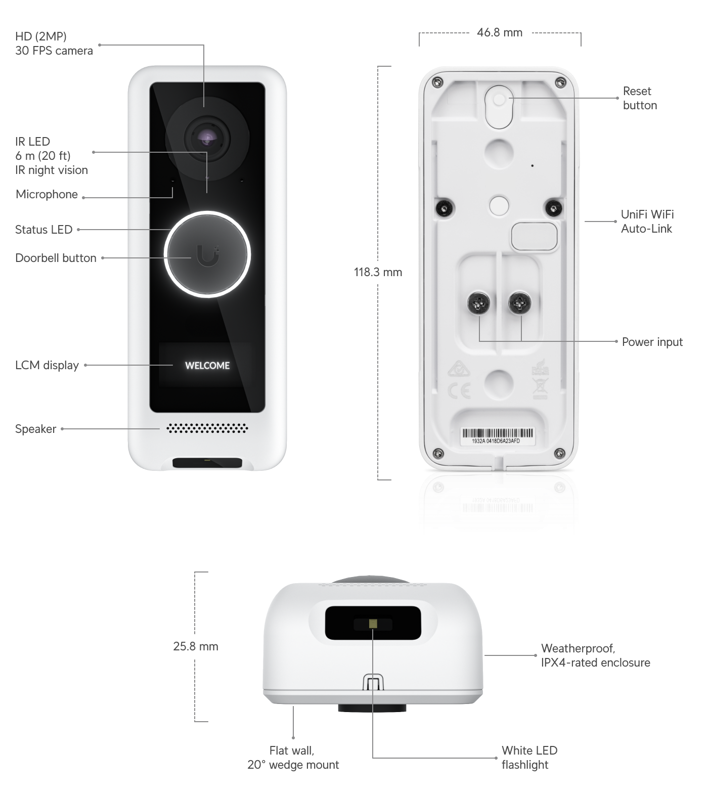Ubiquiti G4 Doorbell